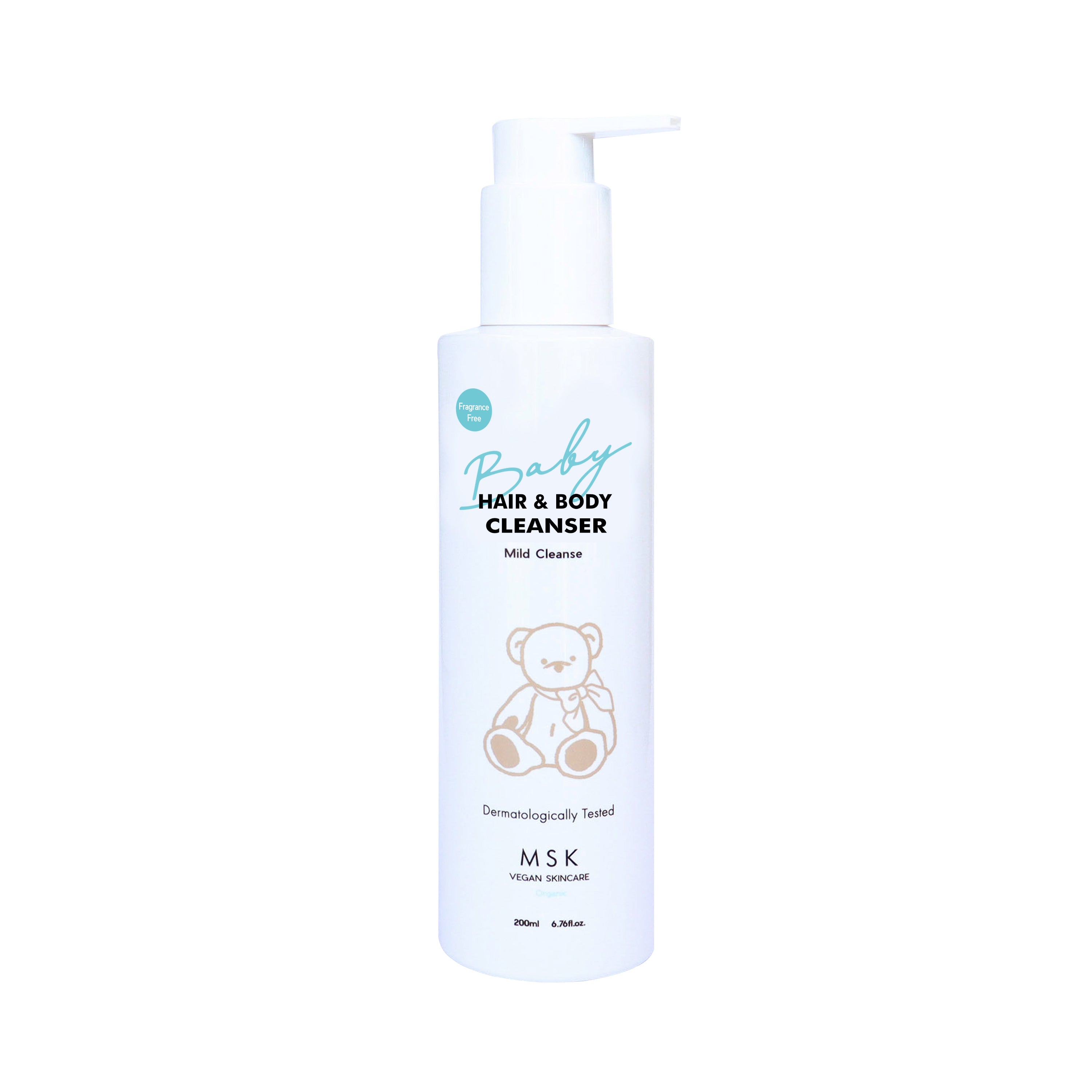 Baby Hair & Body Cleanser-Fragrance Free